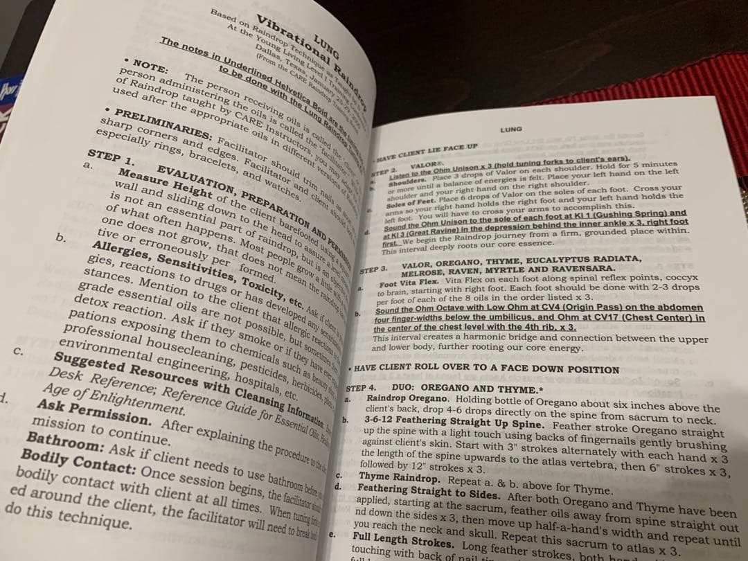 洋書 Vibrational Raindrop Technique