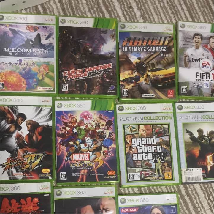 XBO360ゲーム、セット！xboxone でも使える