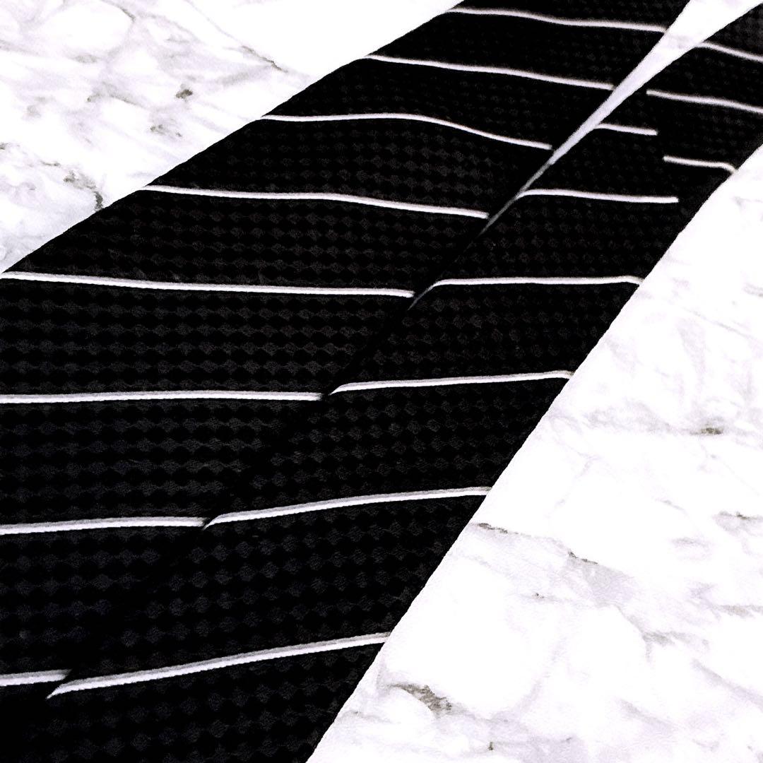 ✨未使用クラス✨ルイヴィトン　マイクロダミエ　ストライプ① LVロゴ　ネクタイ