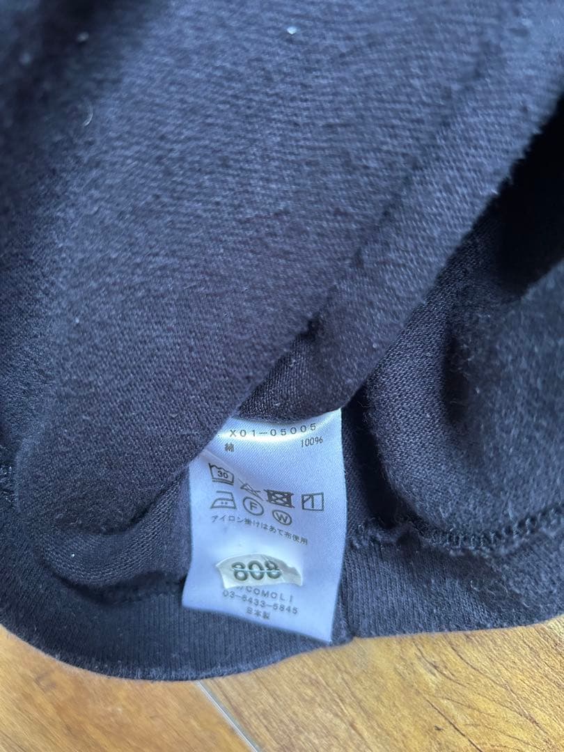 COMOLI フットボールＴシャツ X01-05005 23ss サイズ1