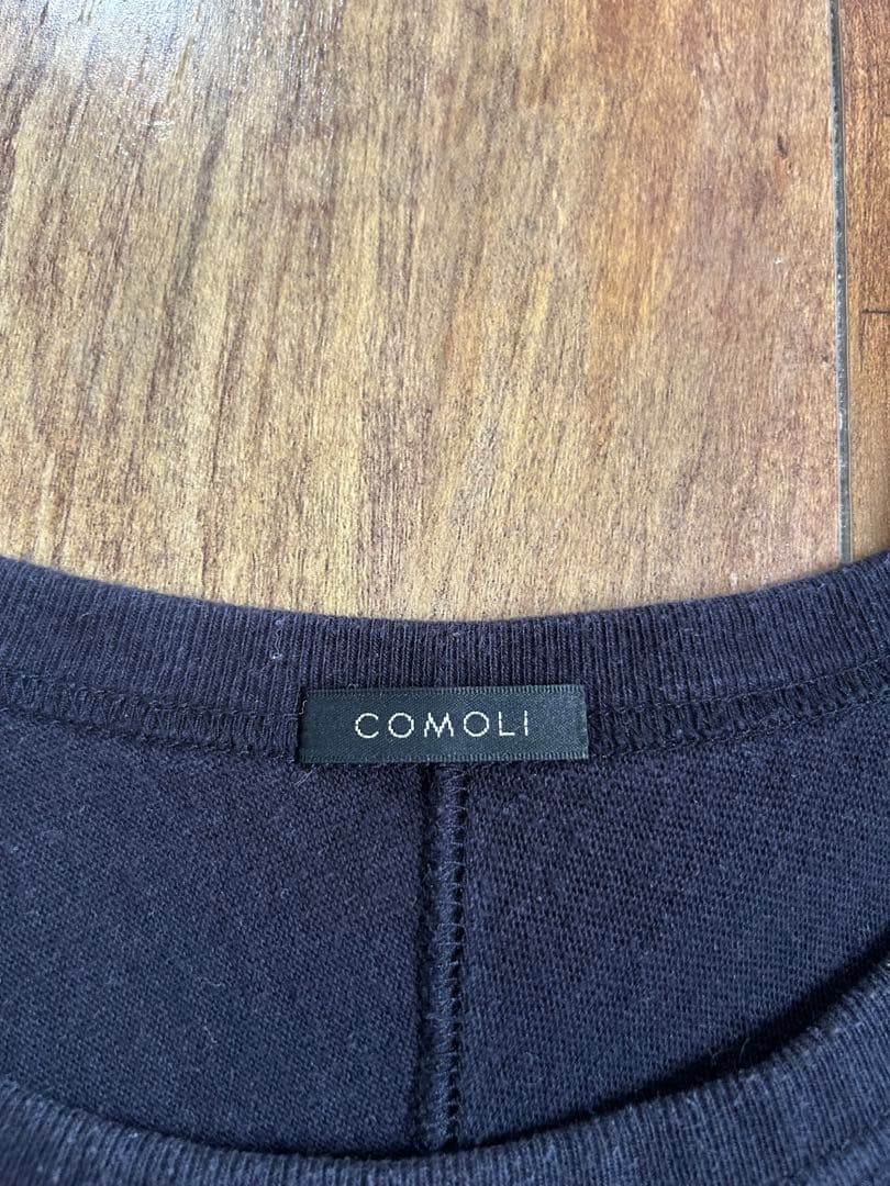 COMOLI フットボールＴシャツ X01-05005 23ss サイズ1