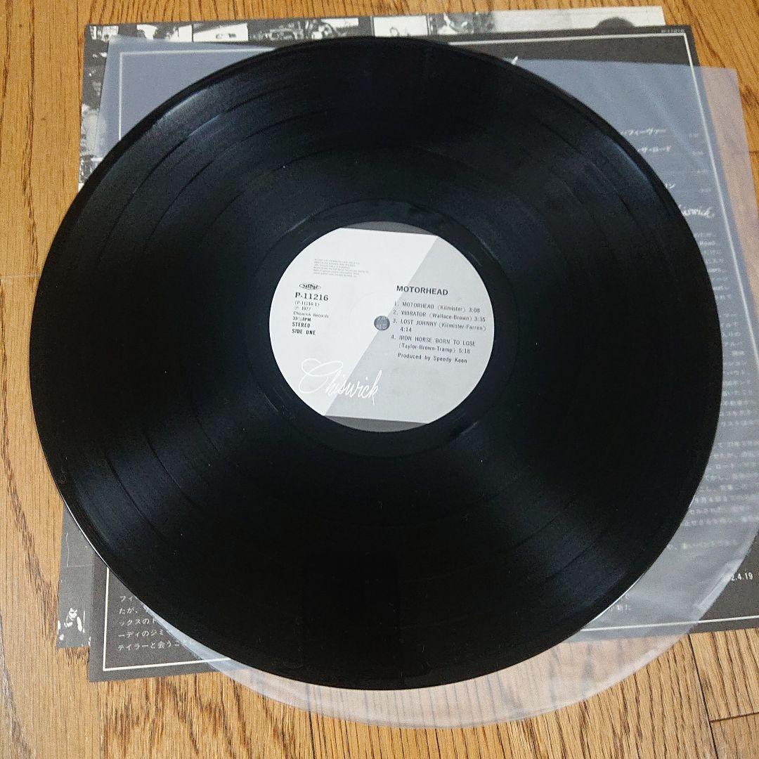 motorhead モーターヘッド 日本盤LP レコード P-11216