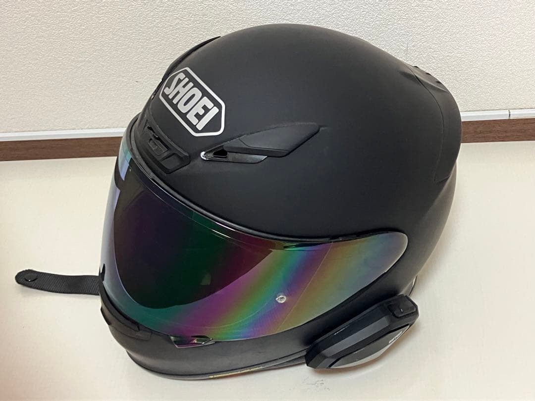 SHOEI フルフェイスヘルメット Z-7 インカム Mサイズ 中古品
