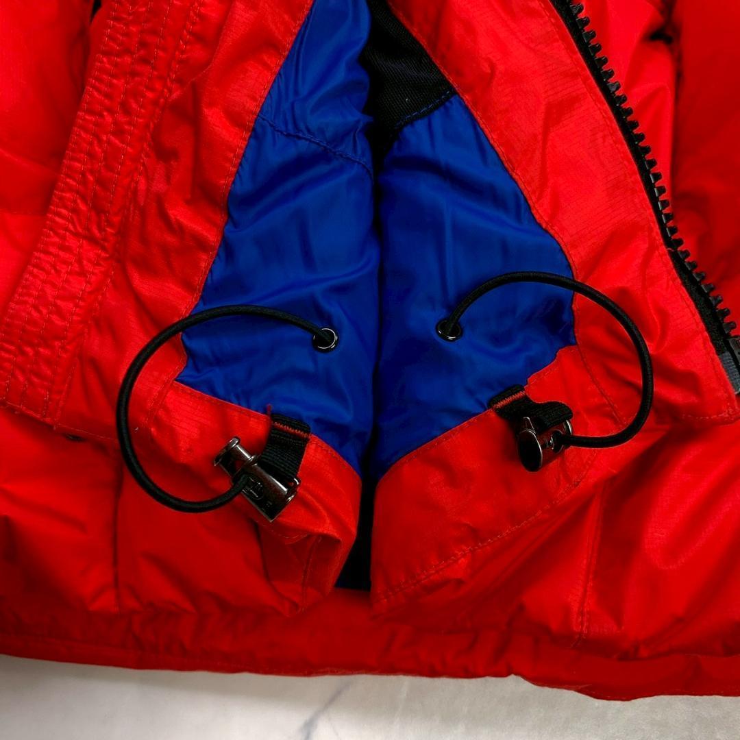 美品★ポロラルフローレン ダウンベスト ビッグポニー レッド L　E001