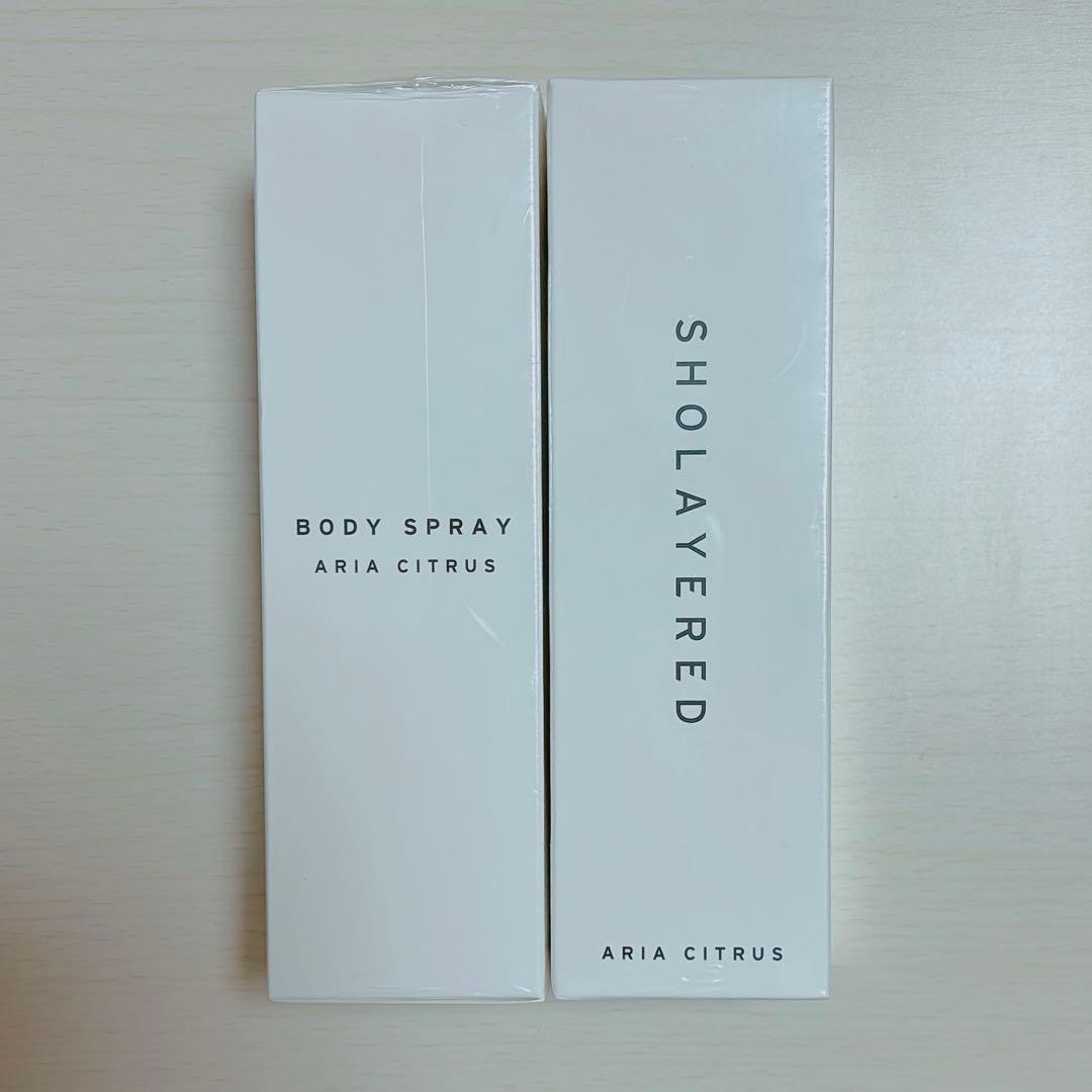 新品未使用2本セット ショーレイヤード ボディスプレー アリアシトラス100ml