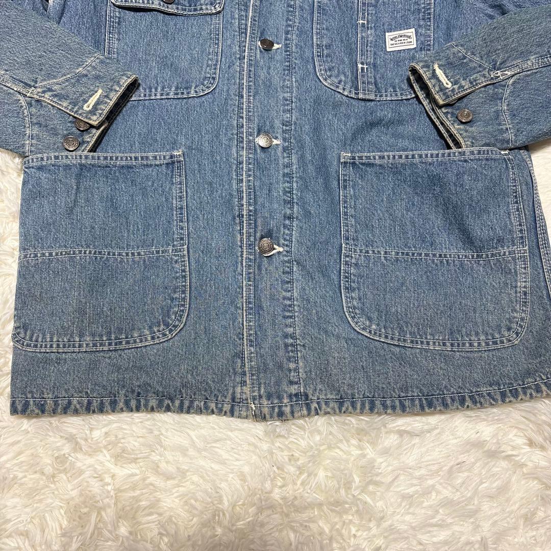 WORLD WORKERS BIG JOHN カバーオール 裏地ブランケット L