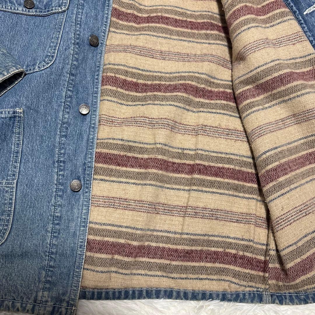 WORLD WORKERS BIG JOHN カバーオール 裏地ブランケット L