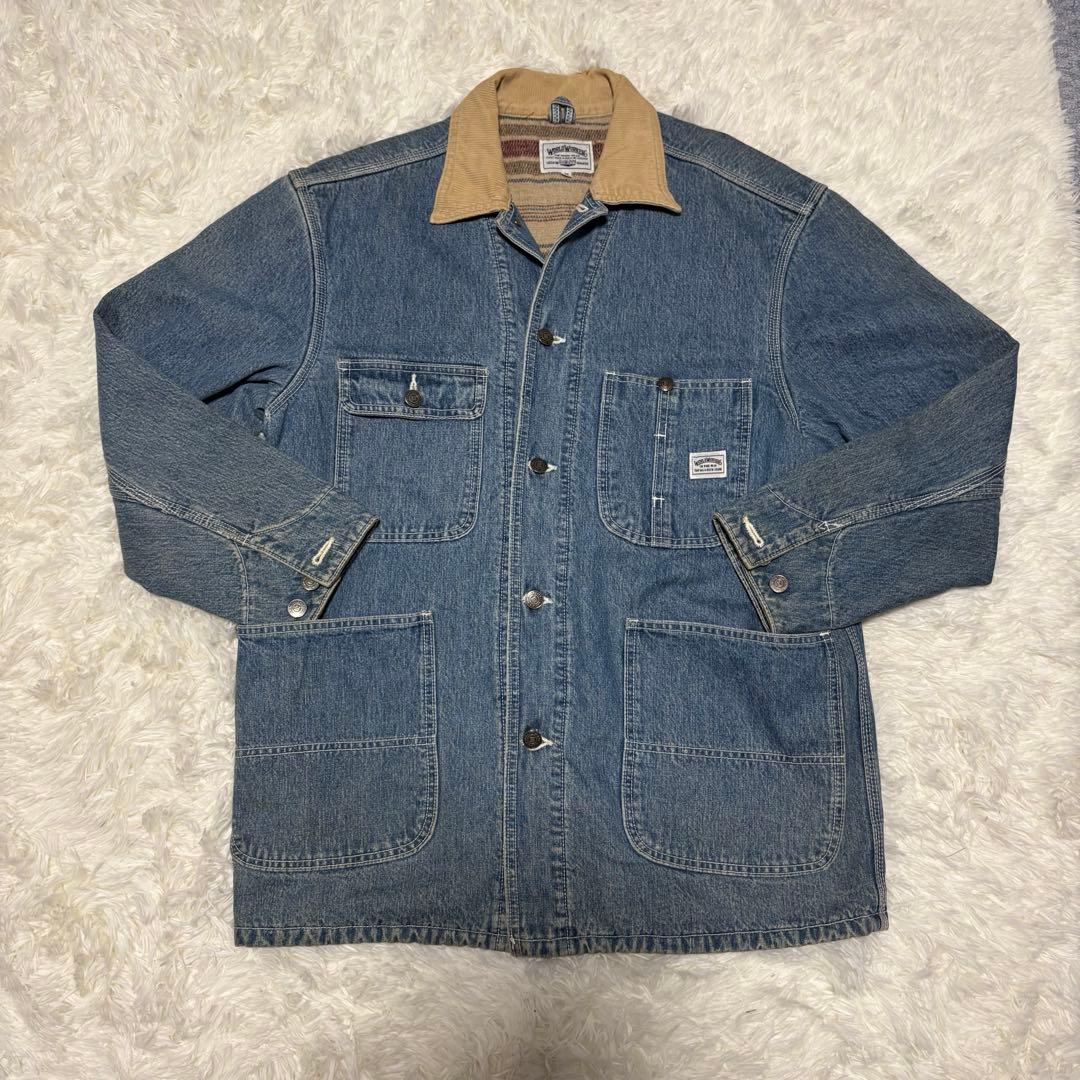 WORLD WORKERS BIG JOHN カバーオール 裏地ブランケット L
