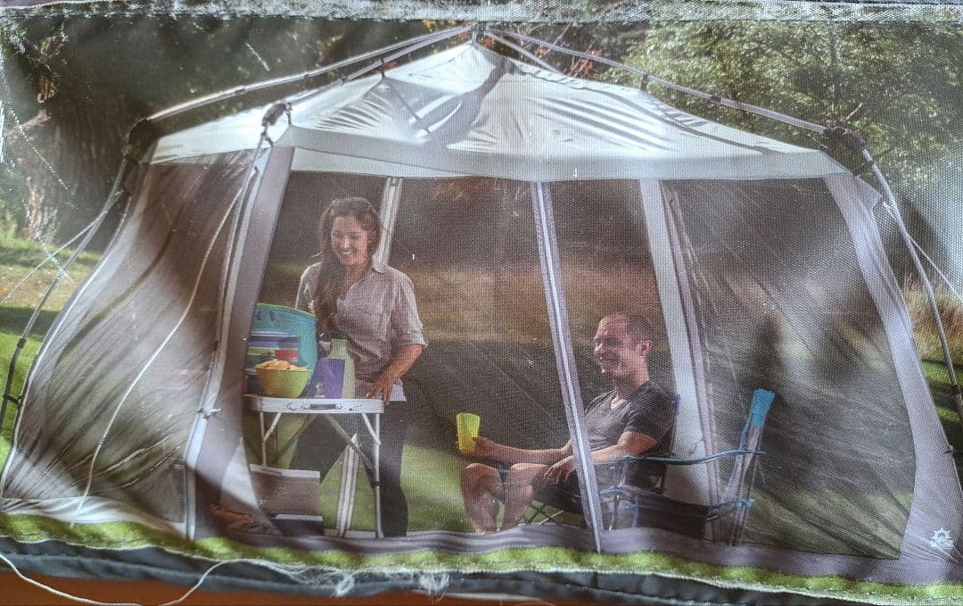 コールマン テント インスタントスクリーンキャノピー タープ家族