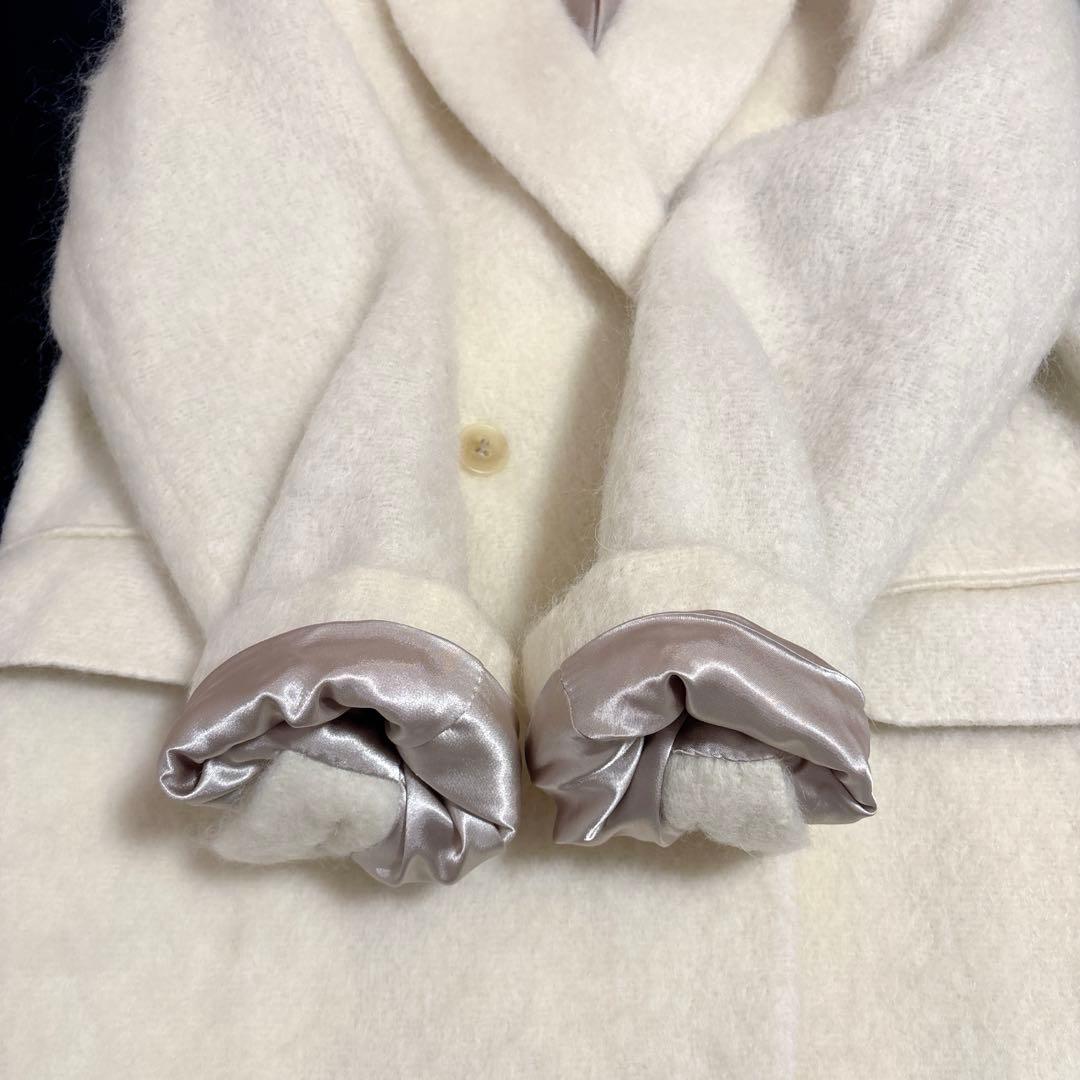 美品　BABYLONE シャギージャケットコート　ジャコット