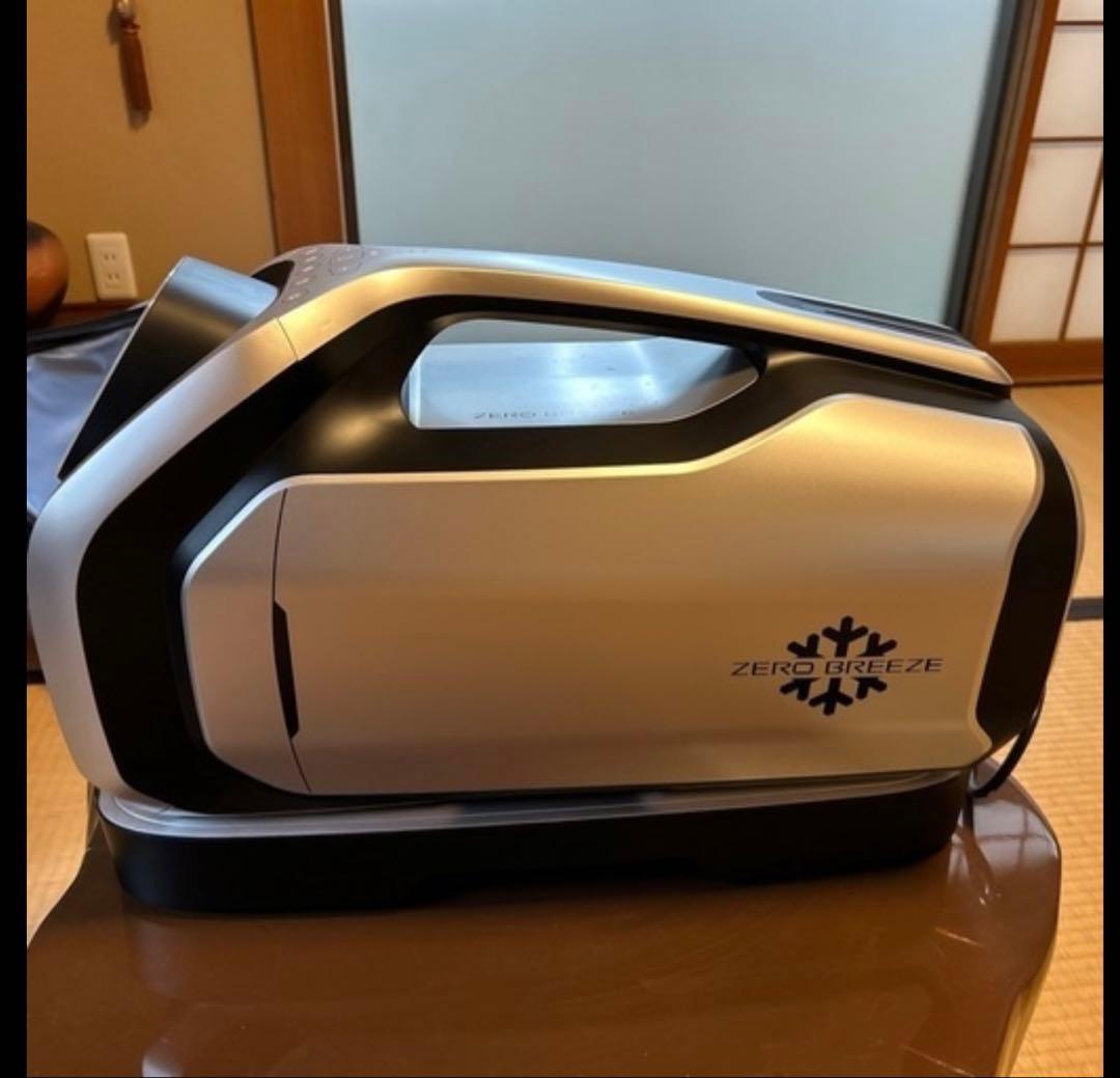 k*o様 ZERO BREEZE ポータブルエアコン 本体と予備バッテリー　送風