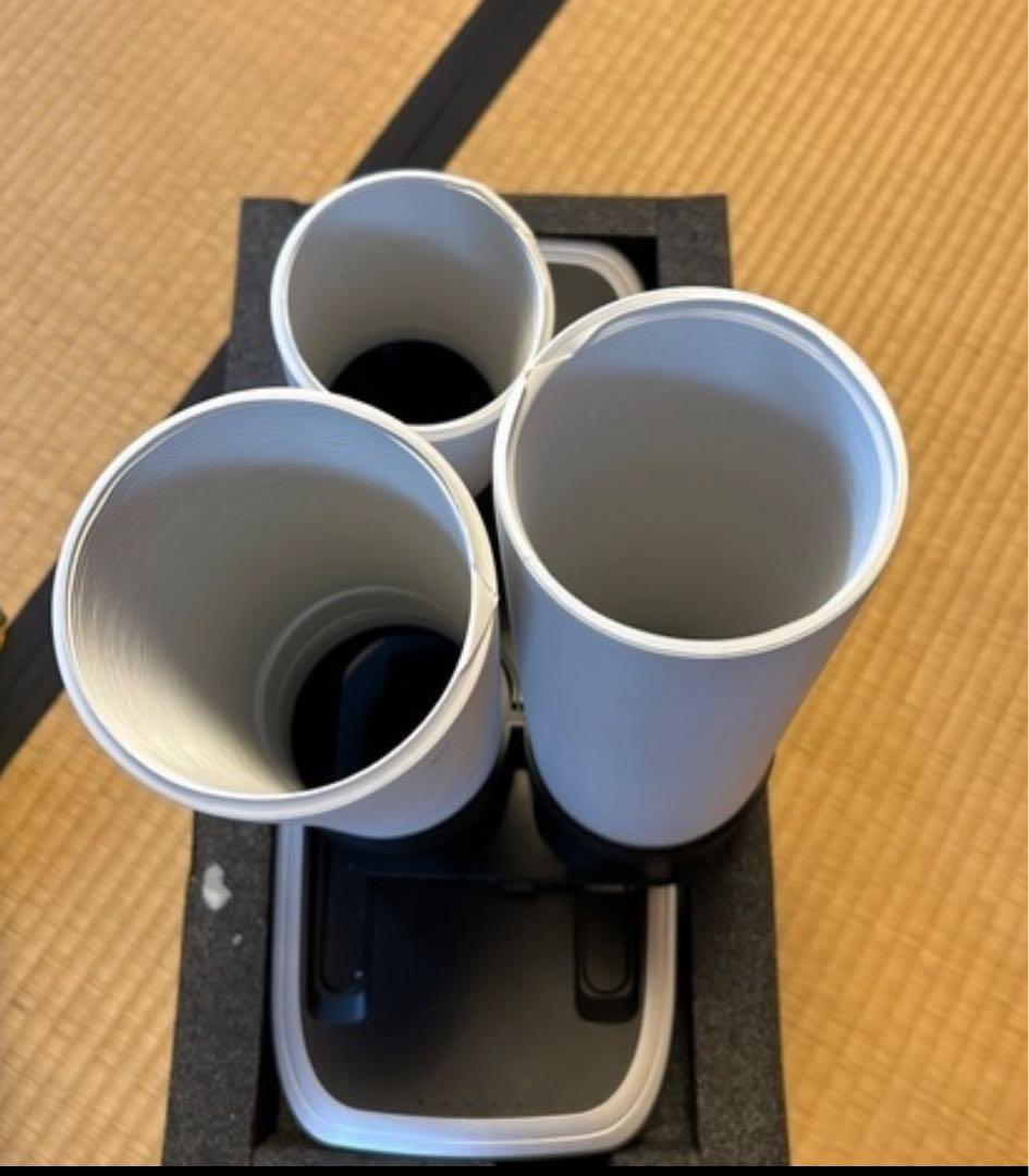 k*o様 ZERO BREEZE ポータブルエアコン 本体と予備バッテリー　送風