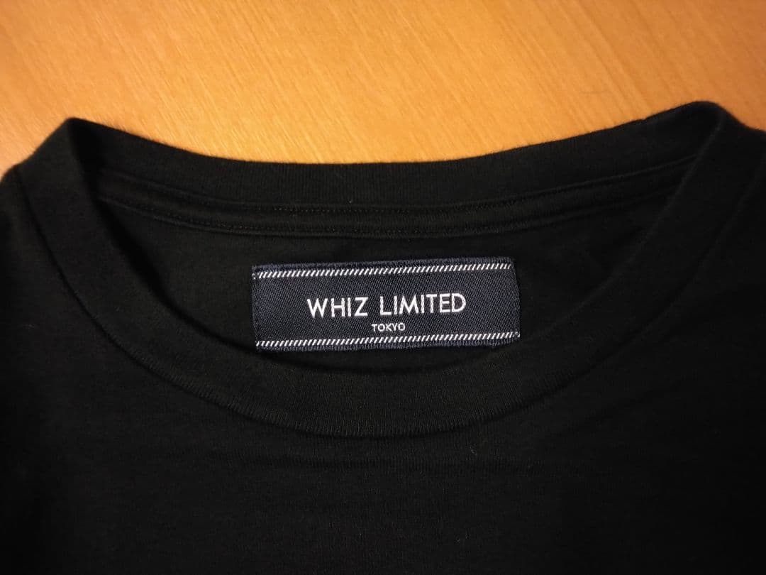 WHIZ LIMITED LAロゴ8分袖カットソー 背中76