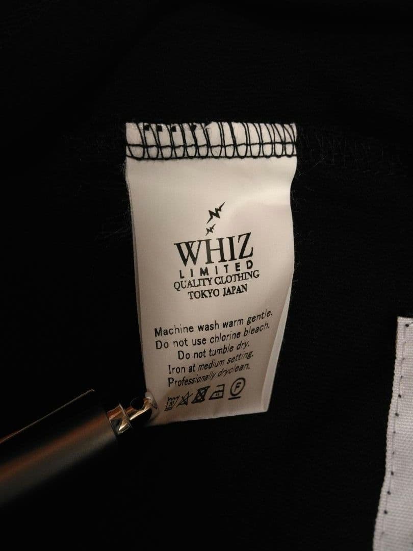 WHIZ LIMITED LAロゴ8分袖カットソー 背中76