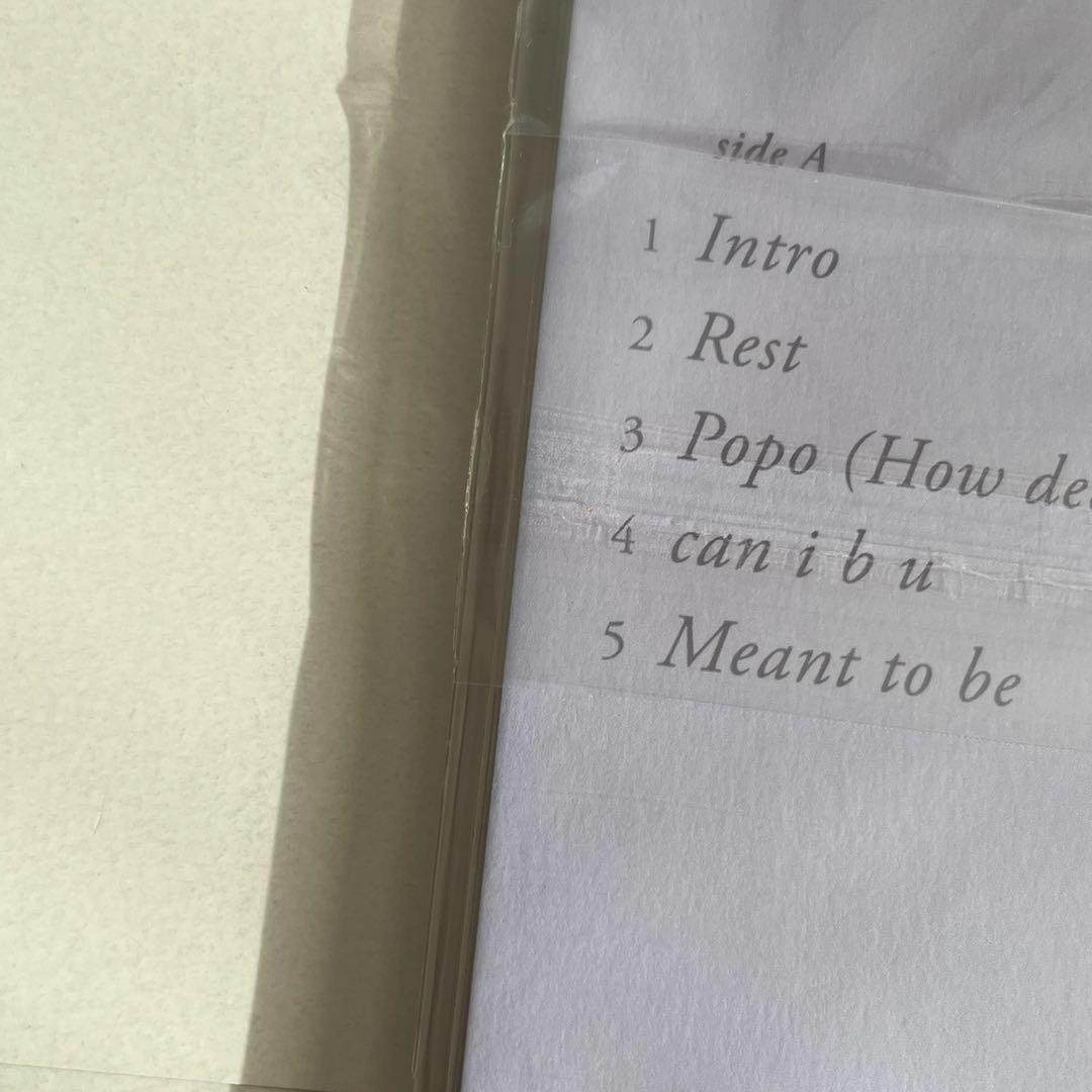 ペクイェリン Every letter I sent you 通常盤LP