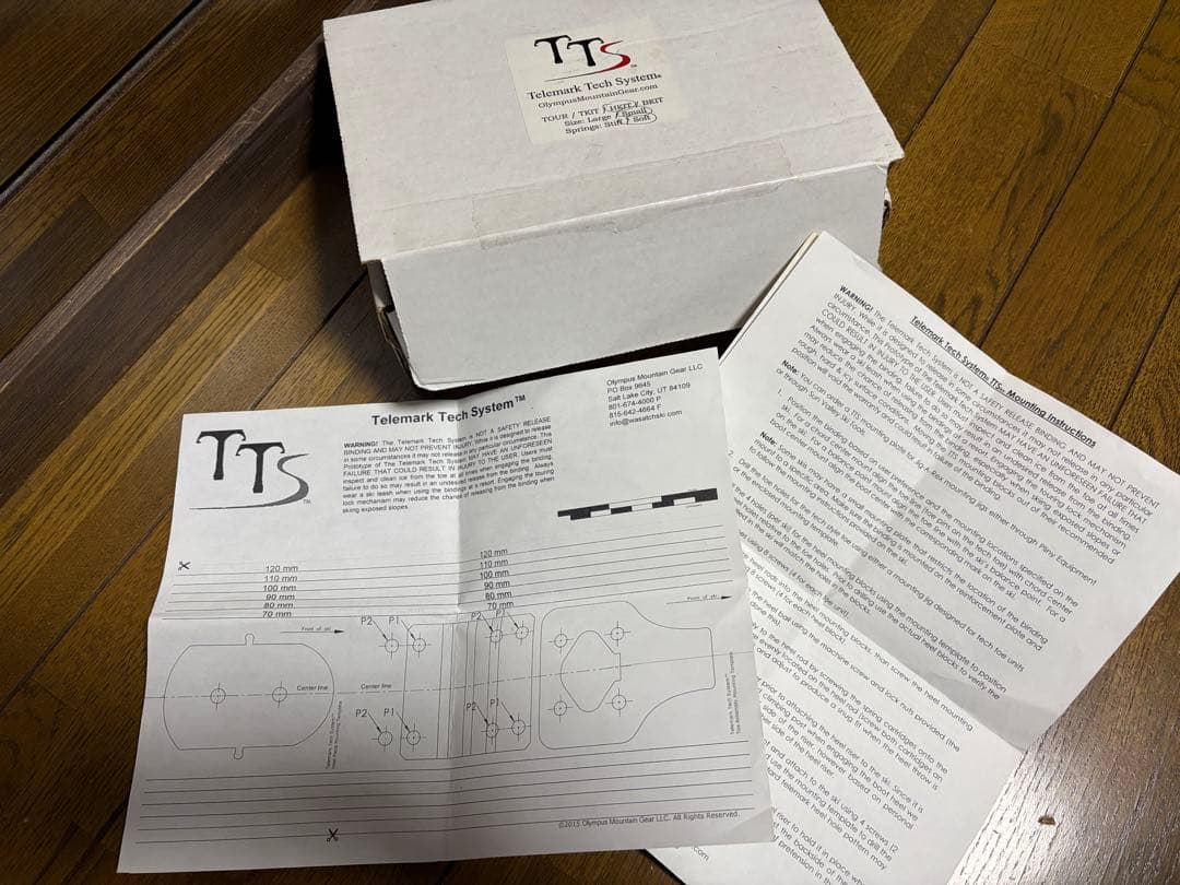 KASTLE TX82 TTS テレマークビンディング