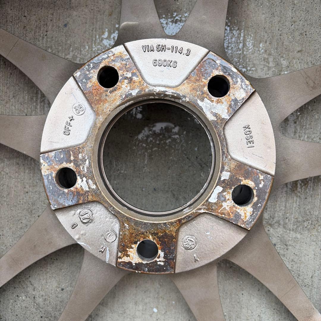 ドリケツKOSEI？ディレッツァ17インチ9J 38