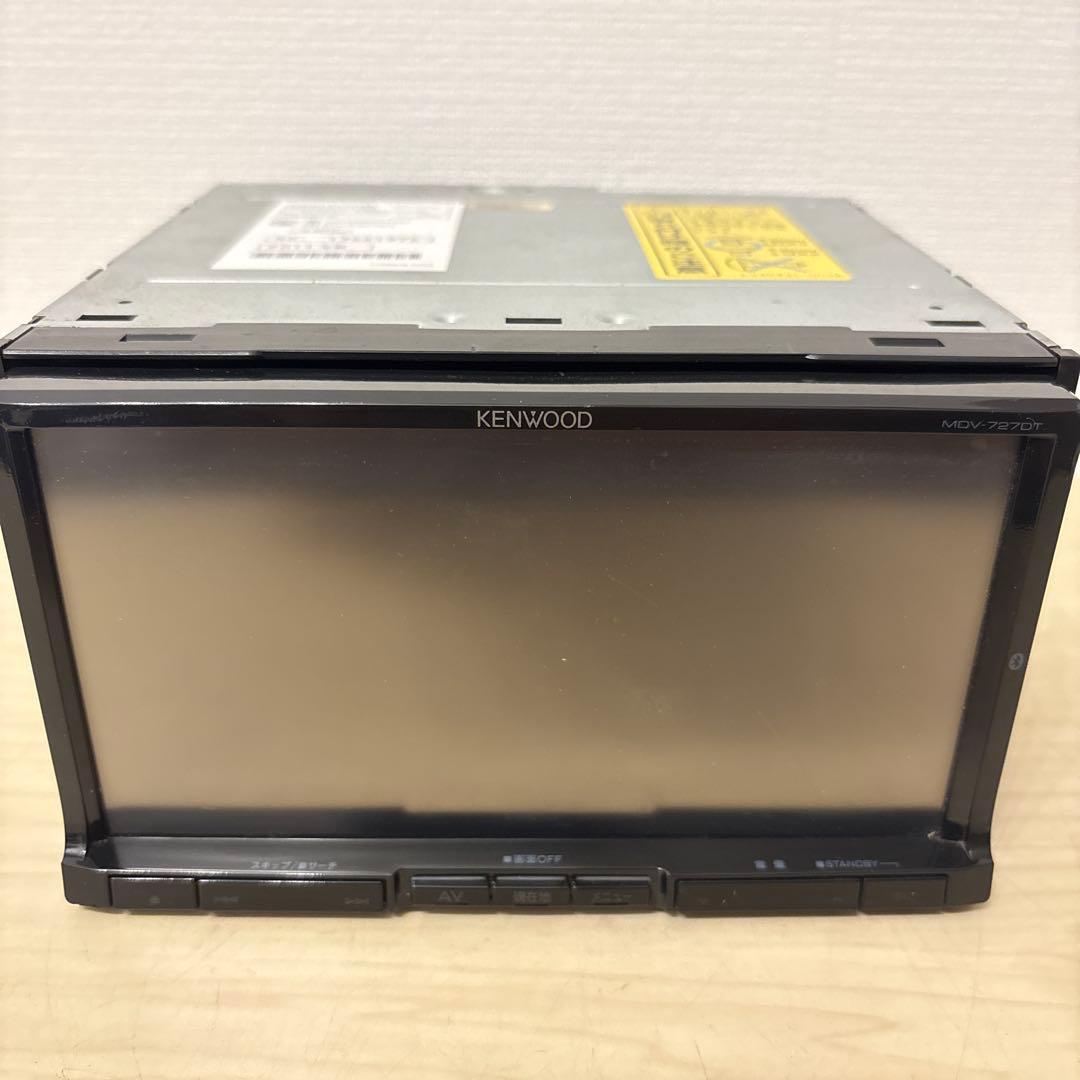 ★美品Bluetooth搭載ケンウッドフルセグMDV727DT新品バックカメラ付