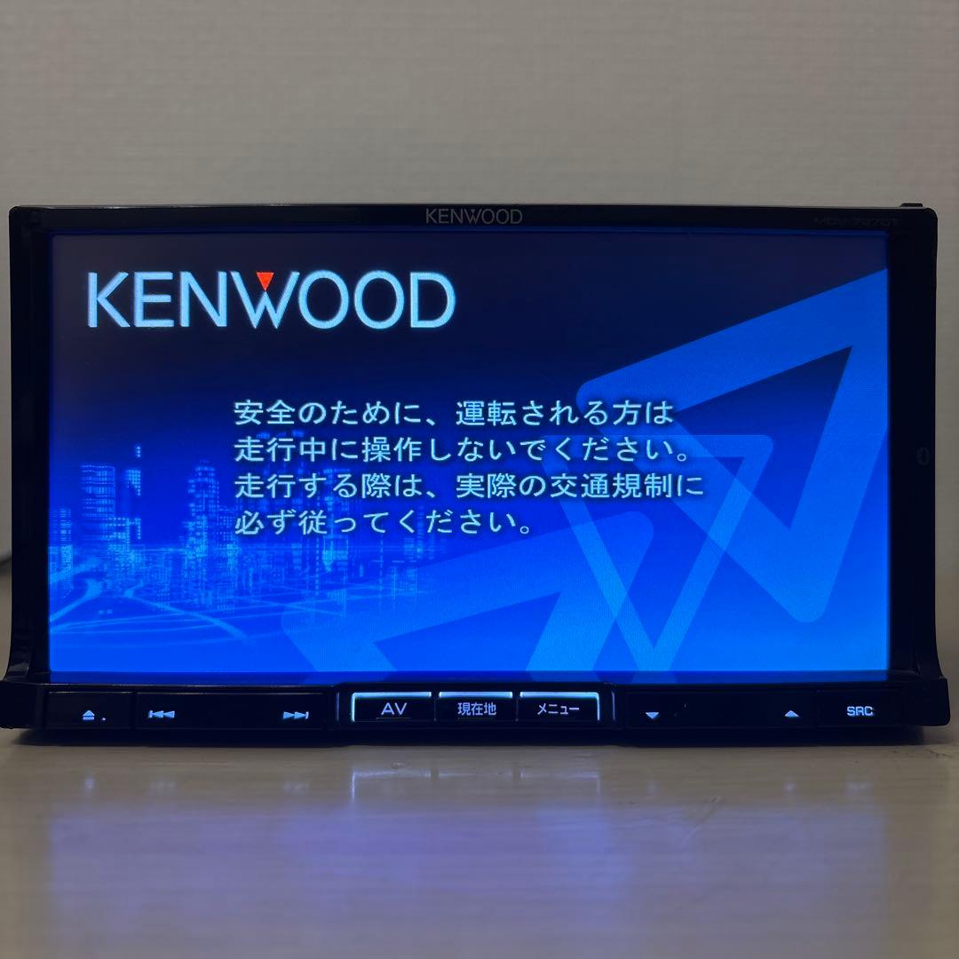 ★美品Bluetooth搭載ケンウッドフルセグMDV727DT新品バックカメラ付