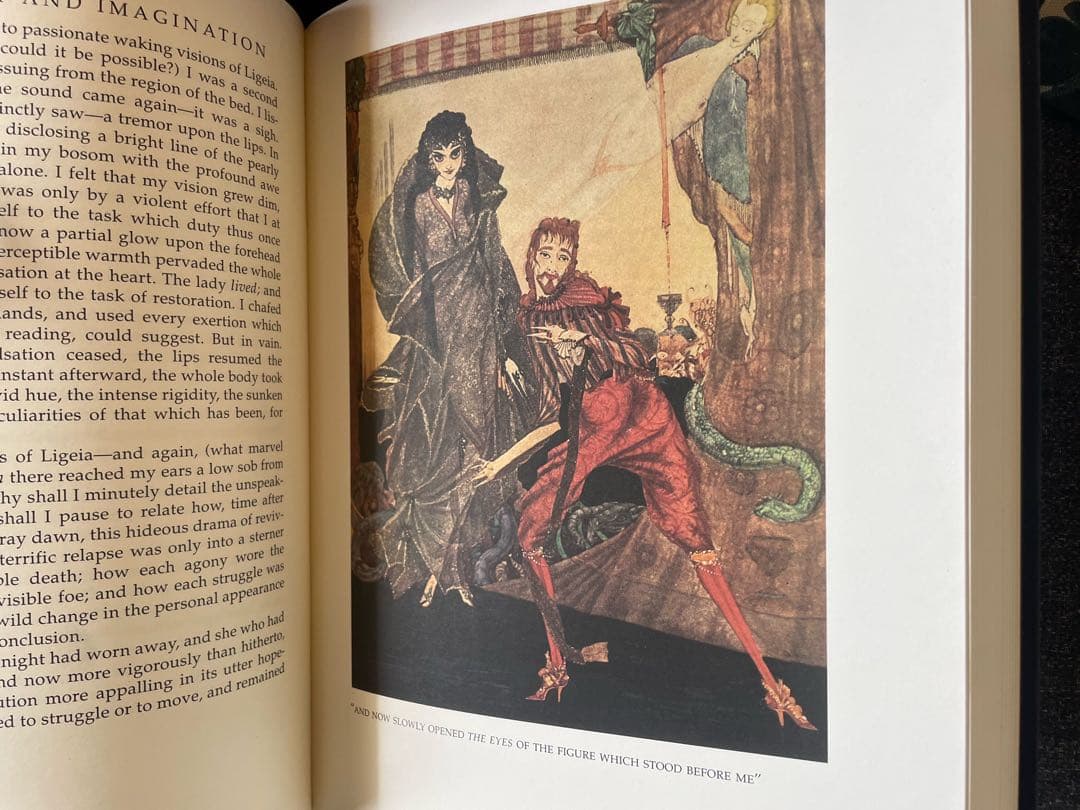 エドガー・アラン・ポー『怪奇と幻想の物語』ハリー・クラーク挿絵の大型復刻版 希少