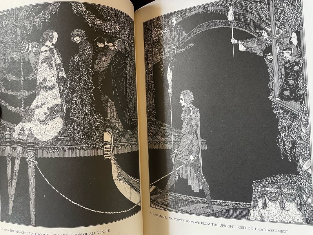 エドガー・アラン・ポー『怪奇と幻想の物語』ハリー・クラーク挿絵の大型復刻版 希少