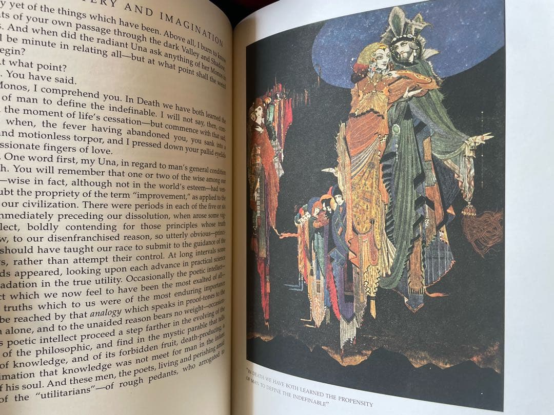 エドガー・アラン・ポー『怪奇と幻想の物語』ハリー・クラーク挿絵の大型復刻版 希少