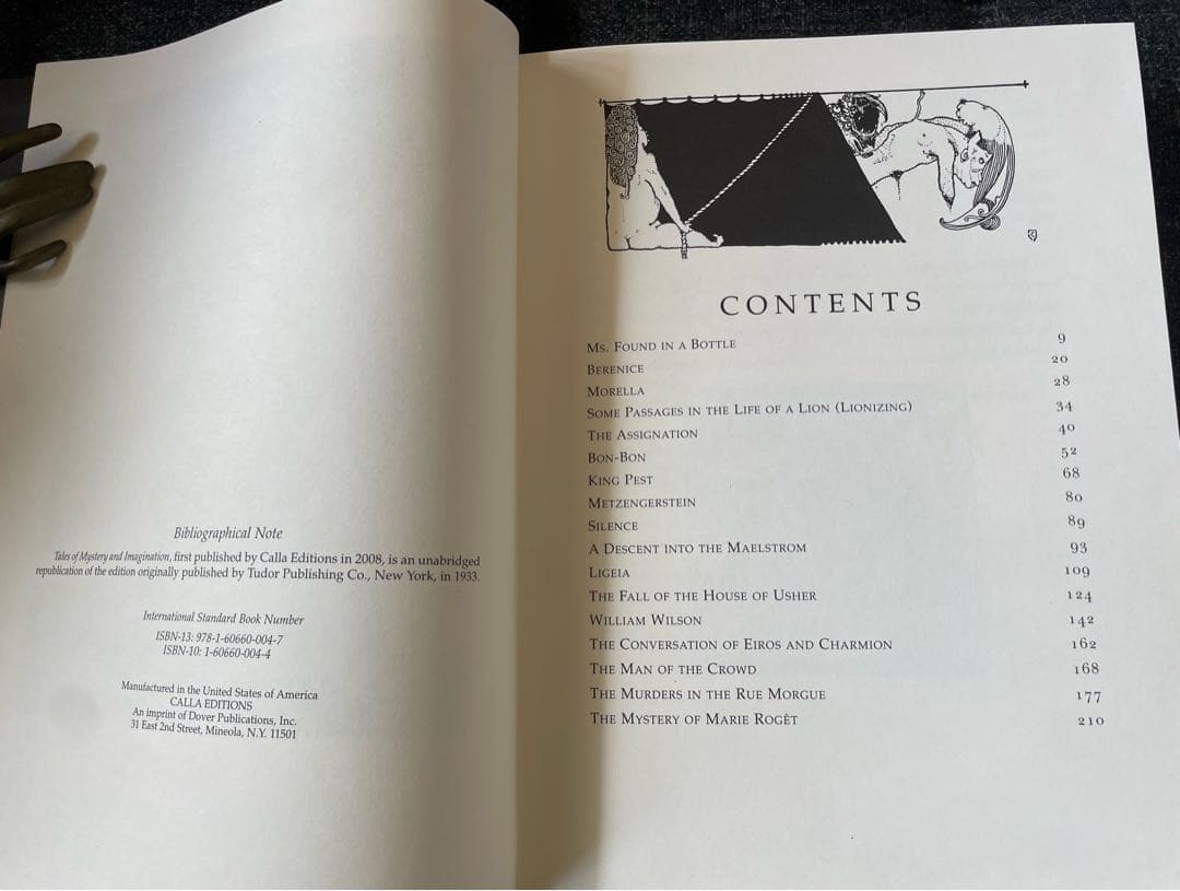 エドガー・アラン・ポー『怪奇と幻想の物語』ハリー・クラーク挿絵の大型復刻版 希少