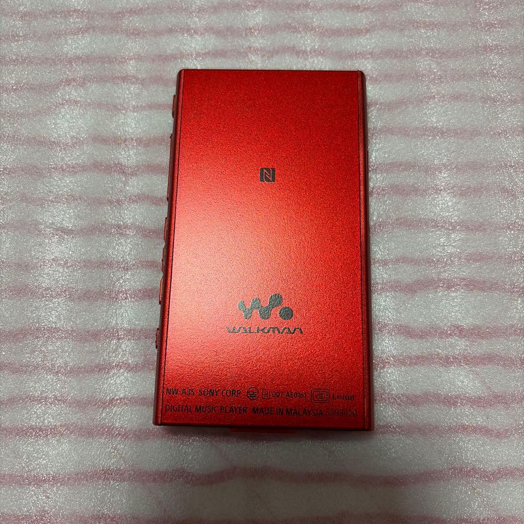 Sony NW-A45 レッド デジタルオーディオプレーヤー