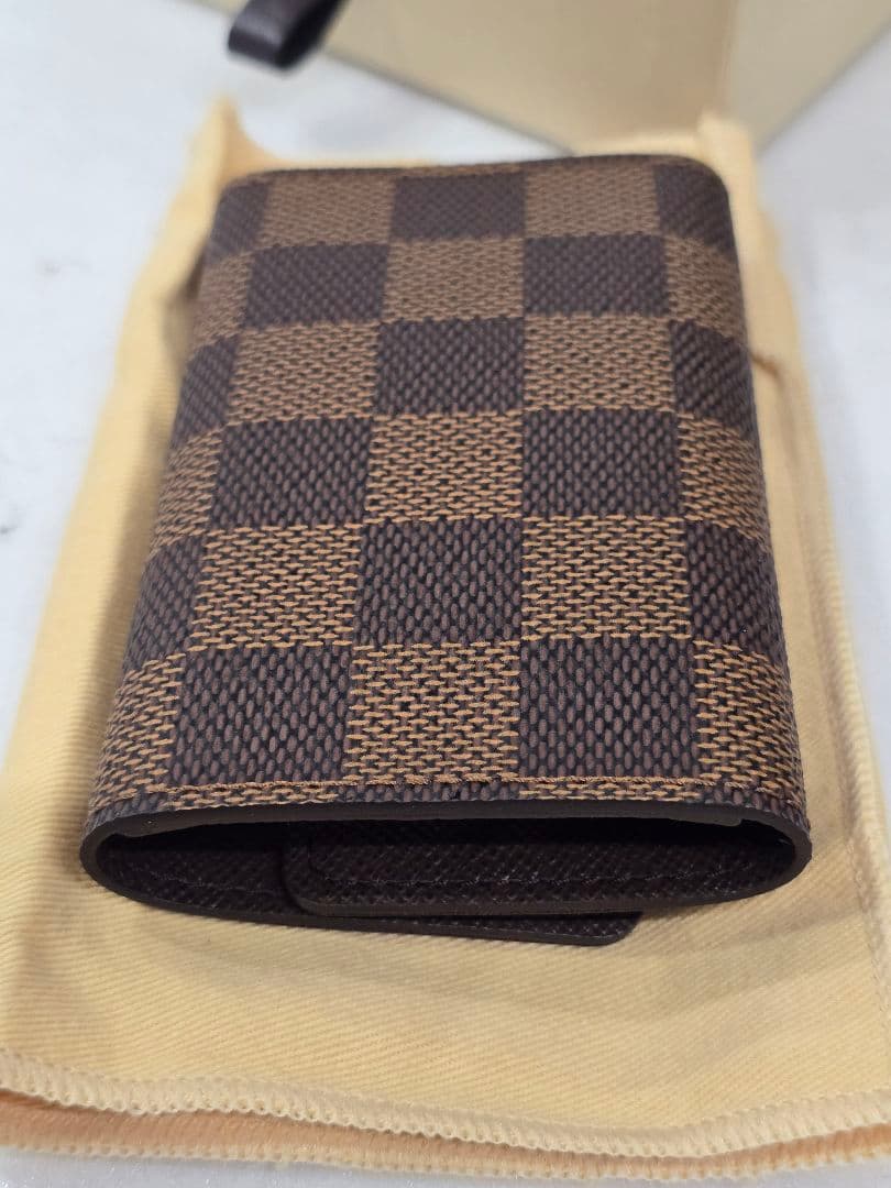 極美品✨　ルイヴィトン　 ダミエ　6連レザーキーケース　MT699