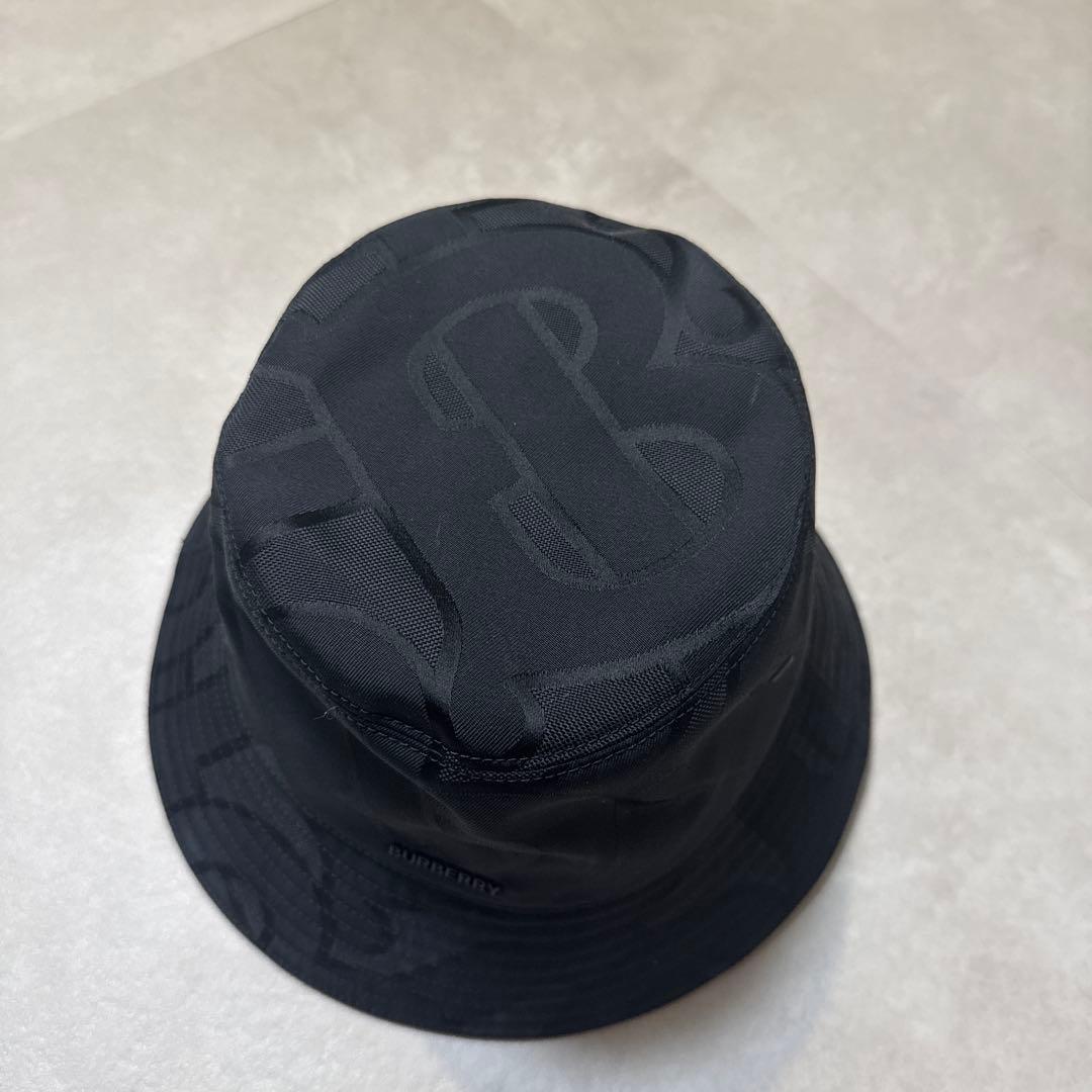 Burberry モノグラムバケットハット男女兼用