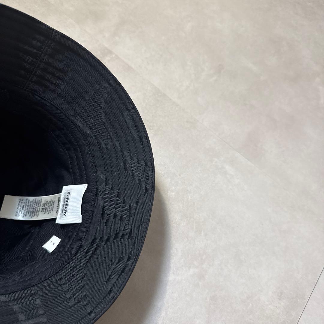 Burberry モノグラムバケットハット男女兼用