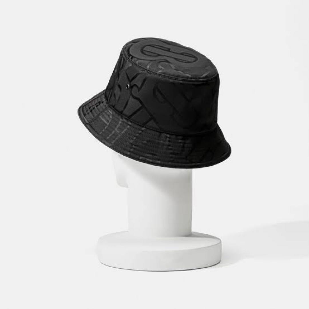 Burberry モノグラムバケットハット男女兼用