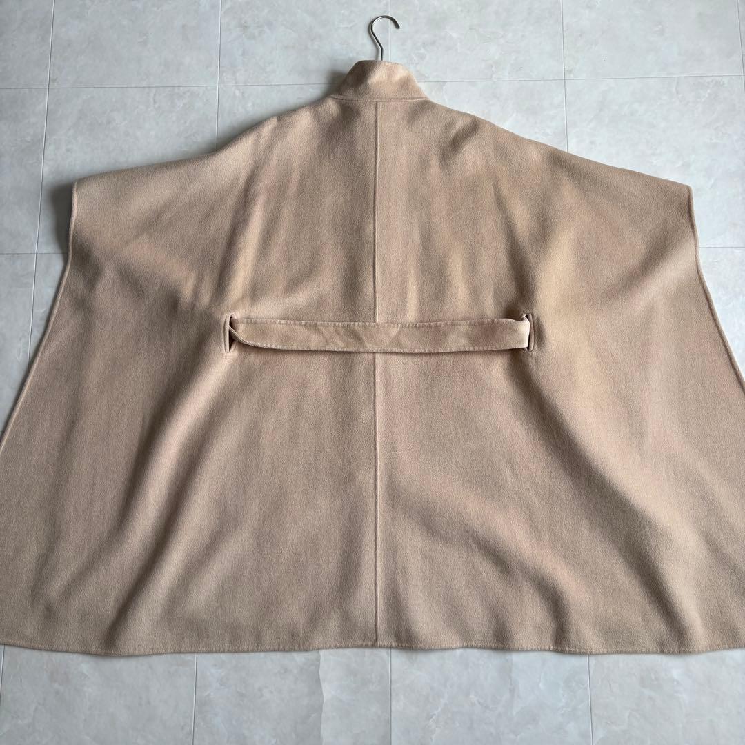 極美品✨ COACH ダブルフェイス ケープコート シグネチャー S ベルト付