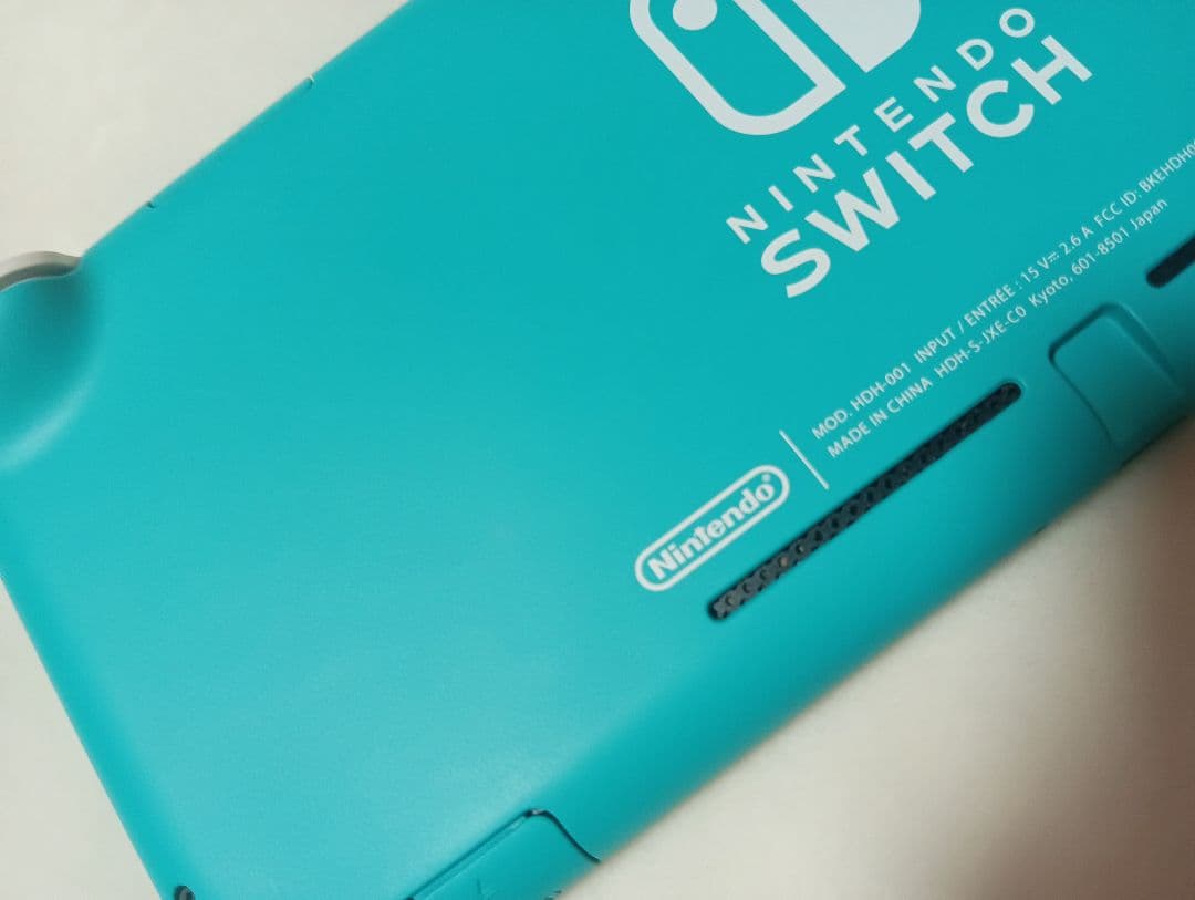 Nintendo Switch Lite ターコイズ 動作問題なし SDカード付