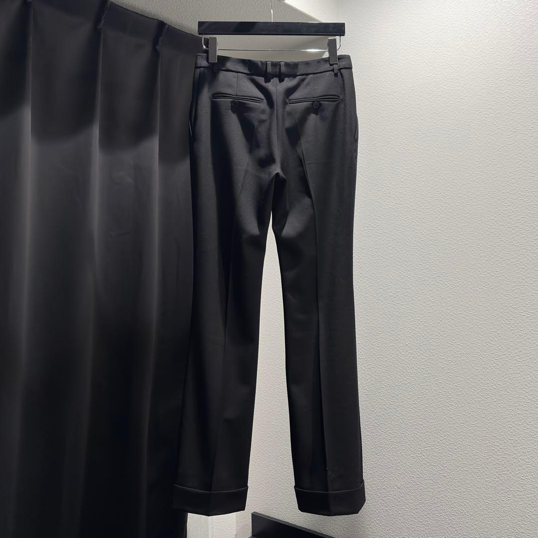 21 AW SAINT LAURENT PARIS 2タックフレアスラックス