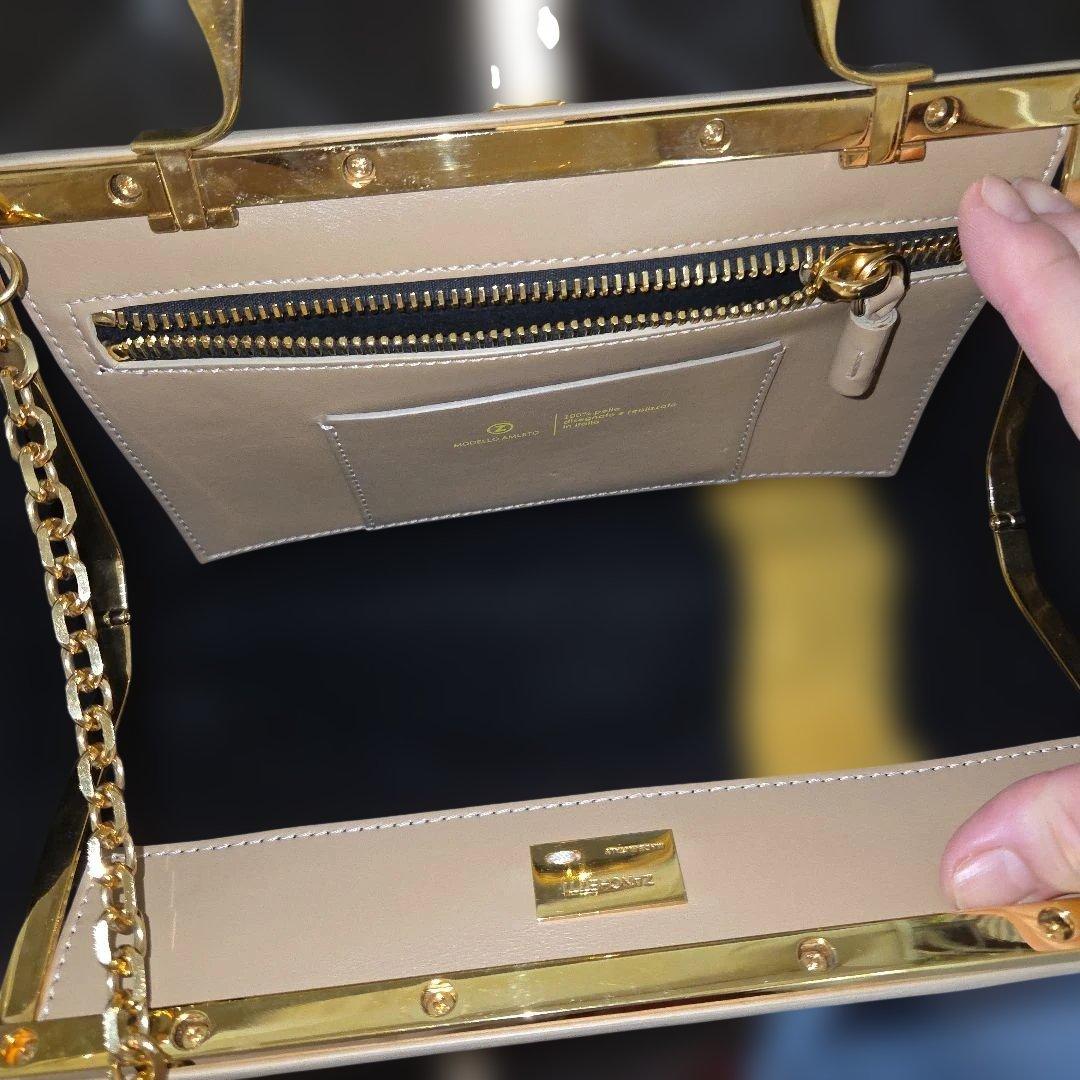 り*様 ZANCHETTI ベージュ ショルダーバッグ