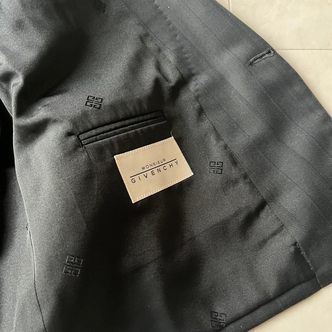 90s GIVENCHY ダブルスーツ 豪華5点セット シャツピンズ