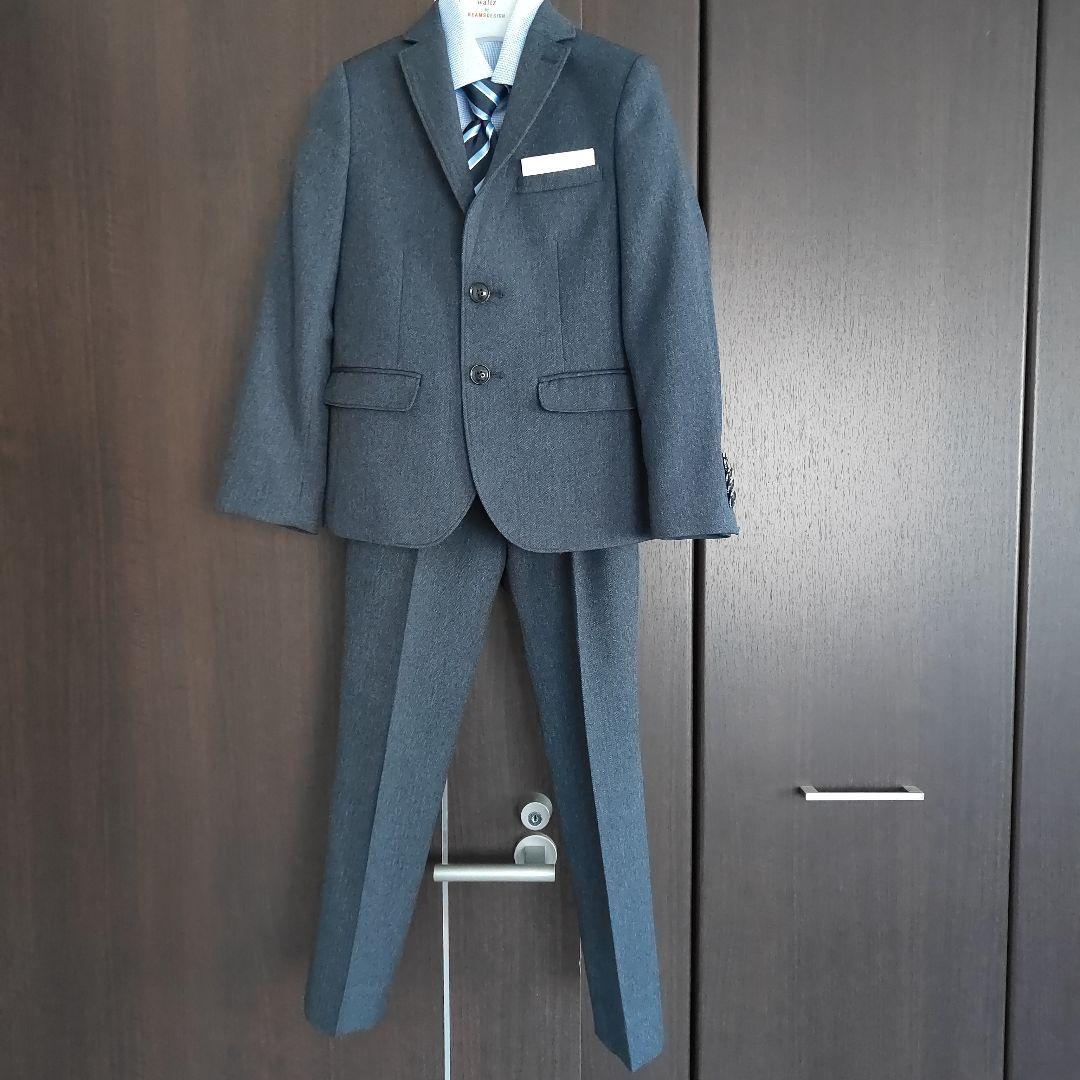 BEAMS DESIGN　フォーマルスーツ　セットアップ　ネイビー　120