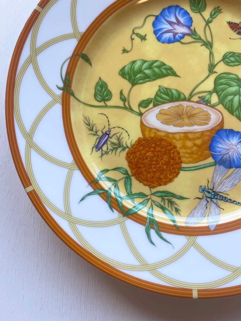 【箱・説明書付】エルメス シエスタ プレート 23cm 廃盤 希少 美品