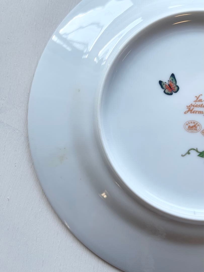 【箱・説明書付】エルメス シエスタ プレート 23cm 廃盤 希少 美品