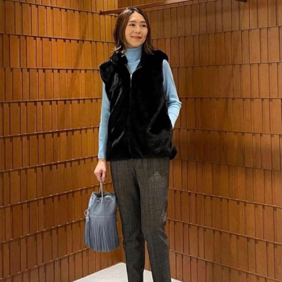 ☆美品☆Ballseyパティングファードッキング コート トゥモローランド