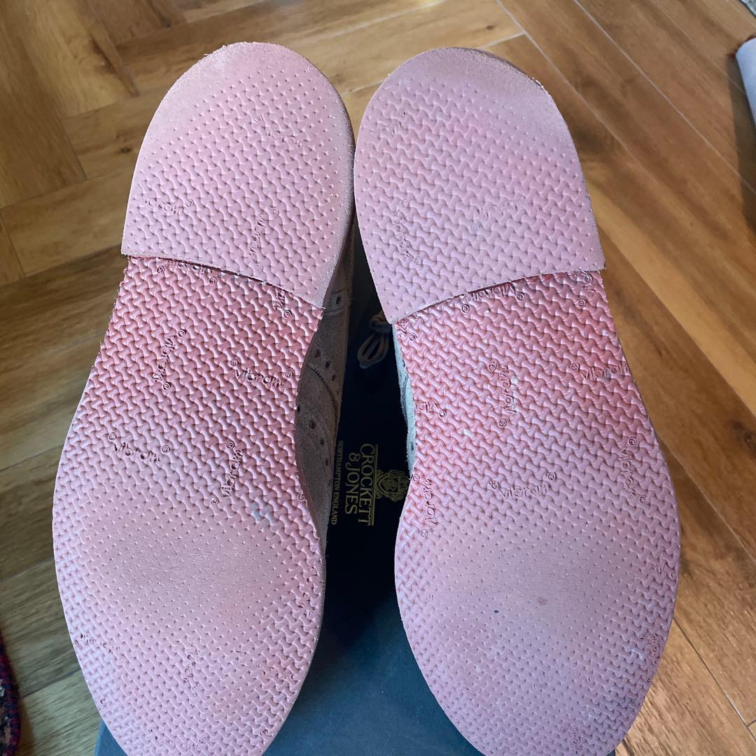 クロケット&ジョーンズスエードブーツ7.5