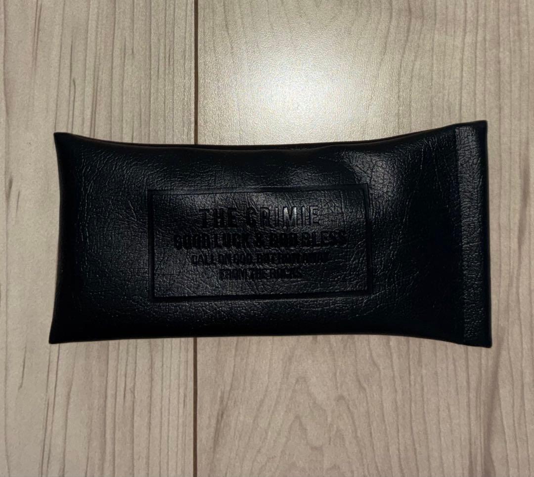 美品 CRIMIE ROB BIKER SHADE サングラス メガネ ブラック