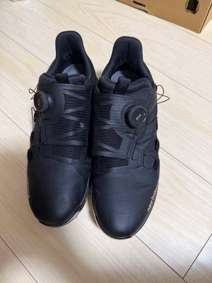 new balance ゴルフシューズ ブラック　28センチ
