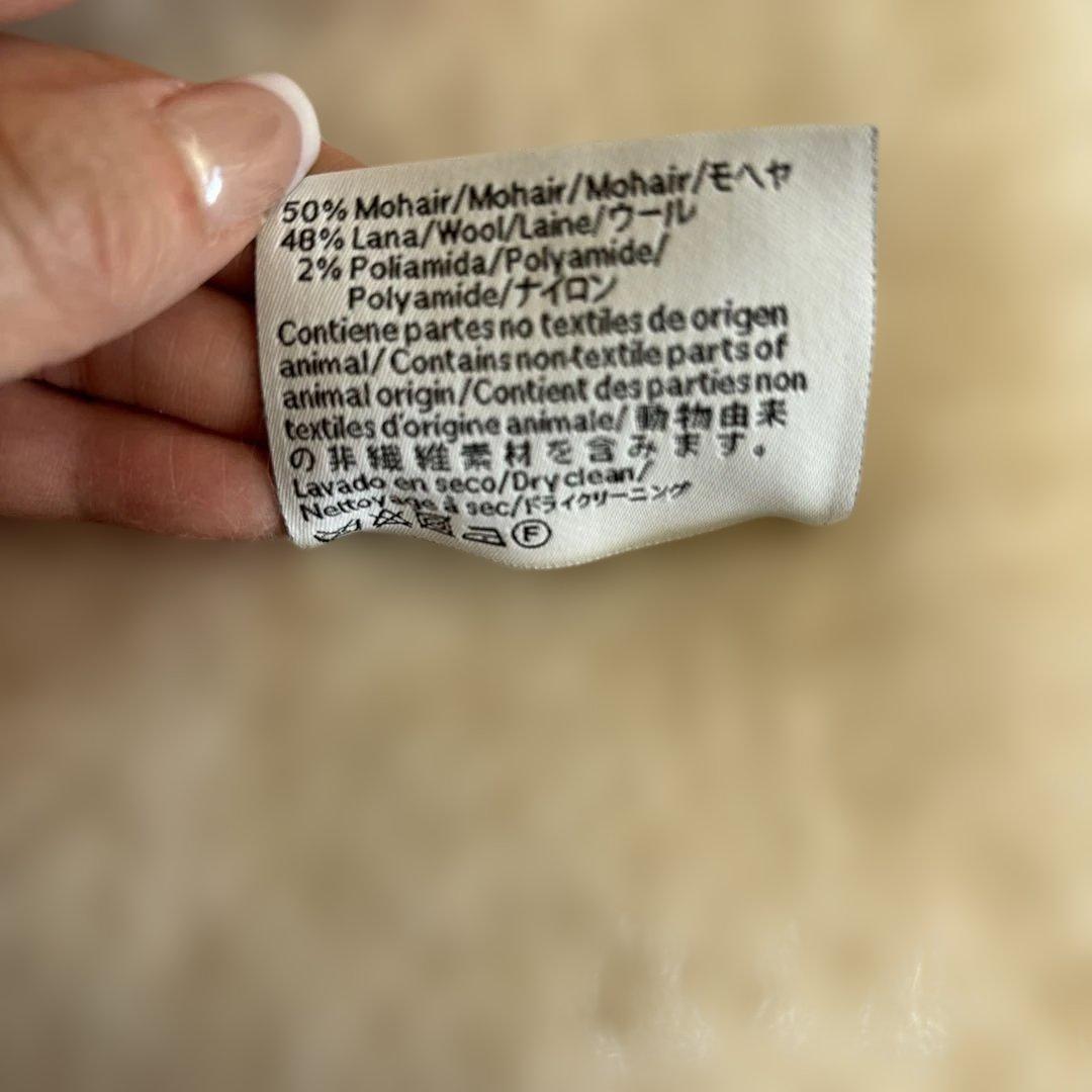 ロエベ LOEWE 定番 マフラー アイボリー