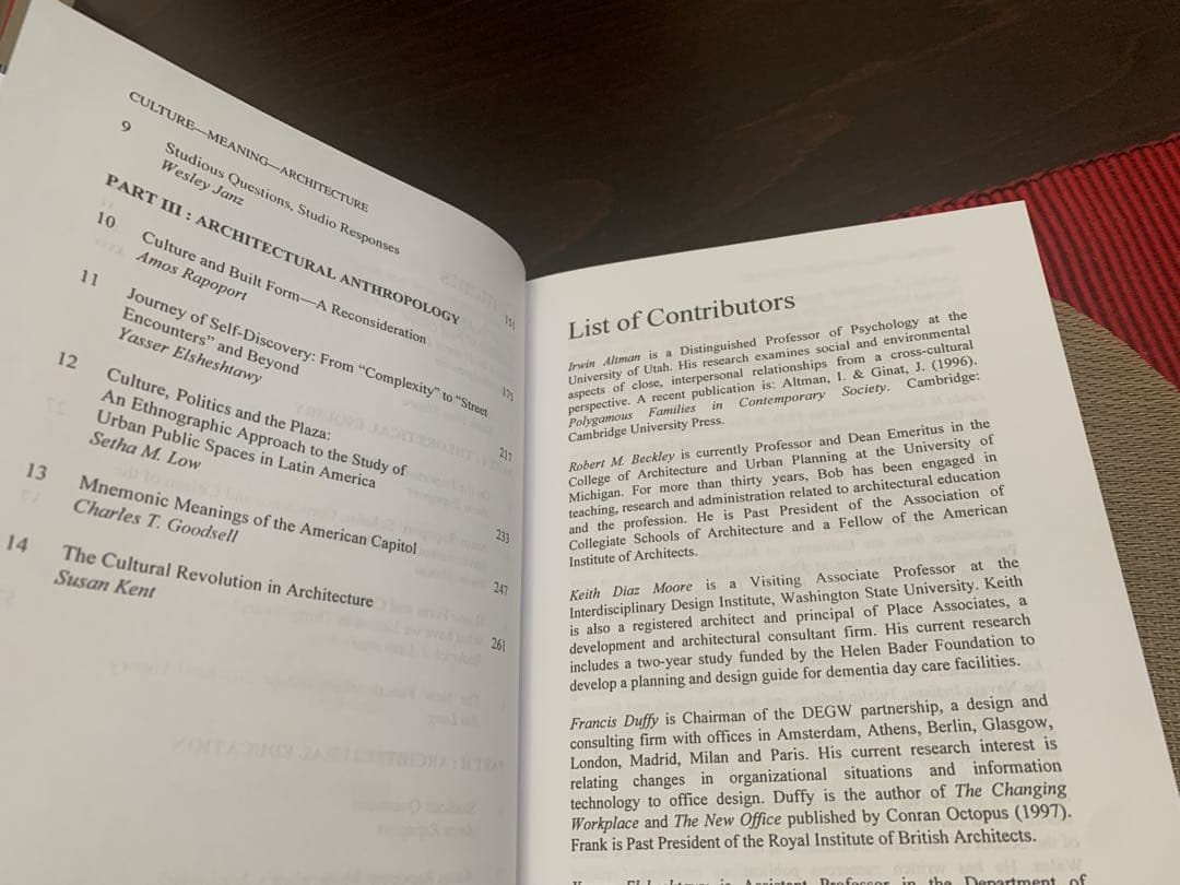 Culture—Meaning—Architecture