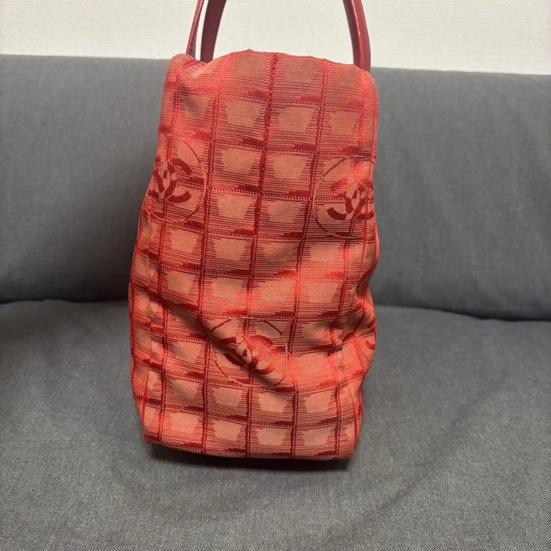 【美品】CHANEL シャネル ニュートラベルライン レッド