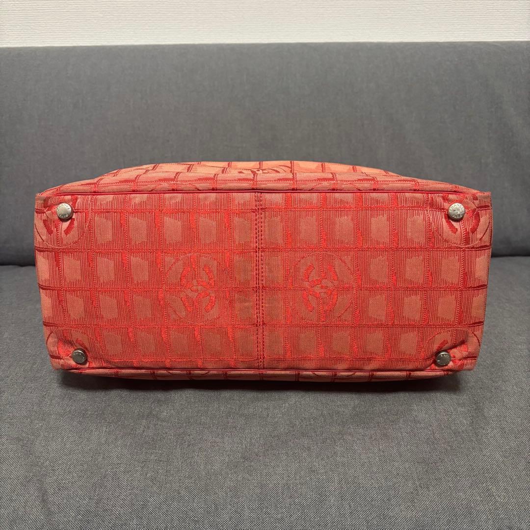 【美品】CHANEL シャネル ニュートラベルライン レッド