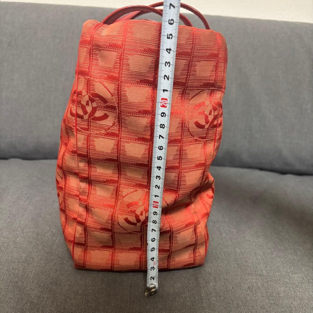 【美品】CHANEL シャネル ニュートラベルライン レッド