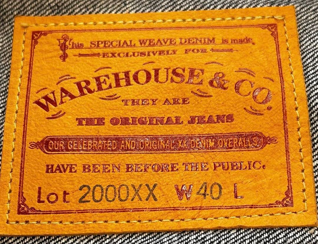 WAREHOUSE & CO. 2000XX W 40 デニムジャケット
